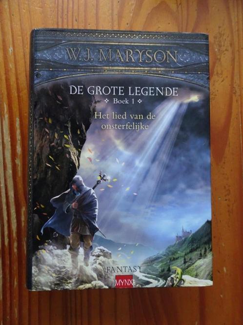 W.J.Maryson - De Grote Legende Het lied van de onsterfelijke, Boeken, Fantasy, Zo goed als nieuw, Ophalen of Verzenden