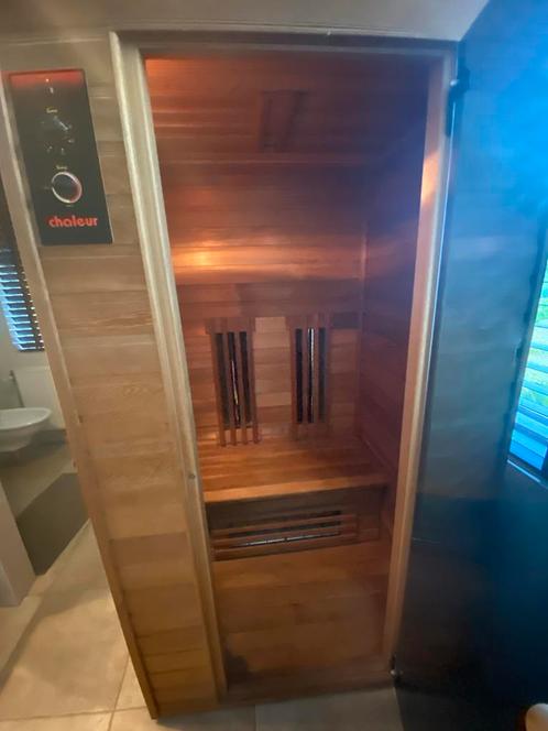 Infrarood Sauna - weinig  gebruikt, Sport en Fitness, Sauna, Gebruikt, Complete sauna, Infrarood, Ophalen