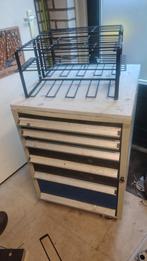 Werkplaatskast met gereedschap, Ophalen, Gevuld, Gebruikt