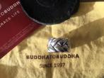 Buddha to buddha ring batul maat 17 echt zilver 925, Sieraden, Tassen en Uiterlijk, Ophalen of Verzenden, Zo goed als nieuw, 17 tot 18