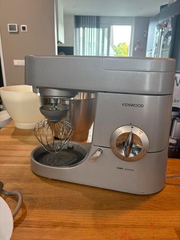 Kenwood chef premier zilver met extra tools mixer beschikbaar voor biedingen