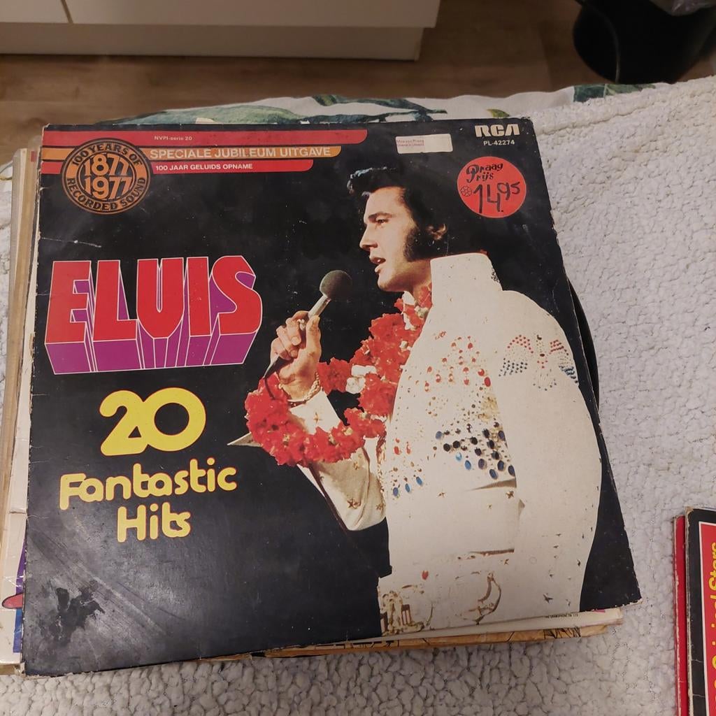 Elvis Presley - 20 Fantastic Hits LP, Ophalen of Verzenden
