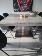 Vierkante Eetkamertafel 143x143cm, Huis en Inrichting, Tafels | Eettafels, 100 tot 150 cm, Vierkant, Ophalen of Verzenden, Zo goed als nieuw