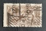 ENGELAND "George V Sea Horses 1915" 2s6d. grijsbruin SG407, Postzegels en Munten, Ophalen of Verzenden, Gestempeld