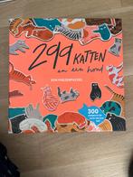 Puzzel 299 Katten en een Hond - Compleet, Hobby en Vrije tijd, Tekenen, Ophalen of Verzenden, Zo goed als nieuw, Overige typen