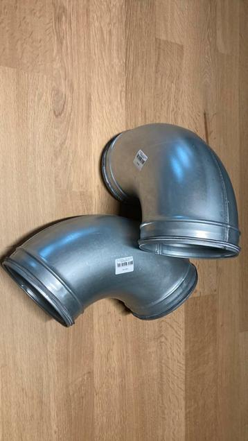 Air spralo 180mm 18cm bocht 90 graden wtw spirobuis beschikbaar voor biedingen