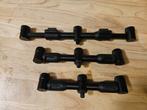 3 x fox black label buzzbars 18.5 cm ingeschoven, Watersport en Boten, Hengelsport | Karpervissen, Ophalen of Verzenden, Nieuw