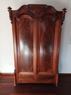 prachtige antieke mahonie kast, Ophalen