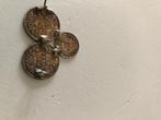 Wilhelmina munten broche, Ophalen of Verzenden, Koningin Wilhelmina, 25 cent, Setje