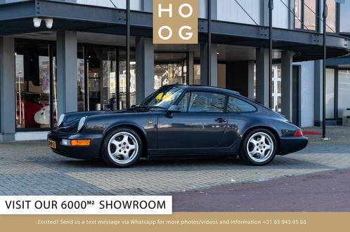 Porsche 911 964 Carrera 2 (bj 1990), Auto's, Oldtimers, Bedrijf, Te koop, Lederen bekleding, Porsche, Benzine, Coupé, Handgeschakeld