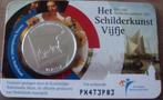 Coincard 5 euro Schilderkunst in UNC kwaliteit 2011, Ophalen of Verzenden, Koningin Beatrix, Euro's, Losse munt