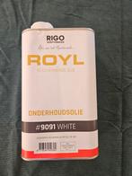 Nieuwe Royl Onderhoudsolie #9091 Wit, Wit, Nieuw, Beits, Ophalen of Verzenden