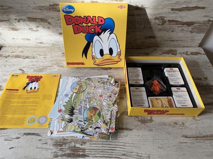 Donald Duck bordspel Tactic [s43], Hobby en Vrije tijd, Gezelschapsspellen | Bordspellen, Zo goed als nieuw, Ophalen of Verzenden