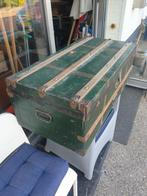 Hele nette reiskist met binnenwerk en houten lijsten omheen, Ophalen, Minder dan 50 cm, Gebruikt, 50 tot 100 cm