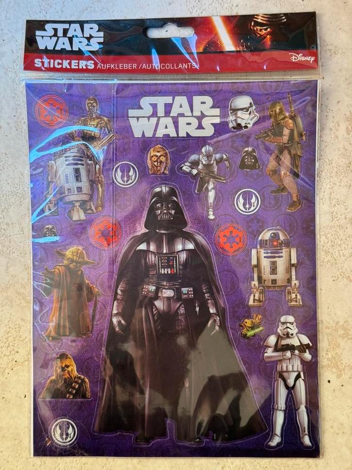 Star Wars Stickers Nieuw, Verzamelen, Star Wars, Zo goed als nieuw, Ophalen of Verzenden