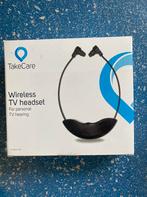 TakeCare Draadloze TV Headset - Nieuw, Overige merken, Zo goed als nieuw, Draadloos, Op oor (supra aural)