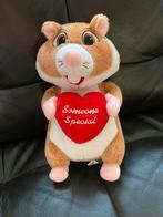 Ah hamster met hartje, Kinderen en Baby's, Speelgoed | Knuffels en Pluche, Ophalen of Verzenden, Zo goed als nieuw