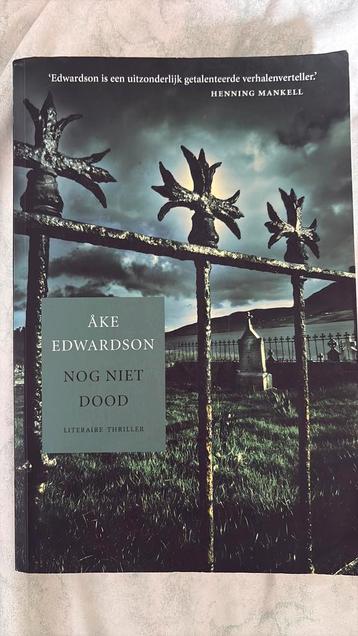 Åke Edwardson - Nog niet dood beschikbaar voor biedingen