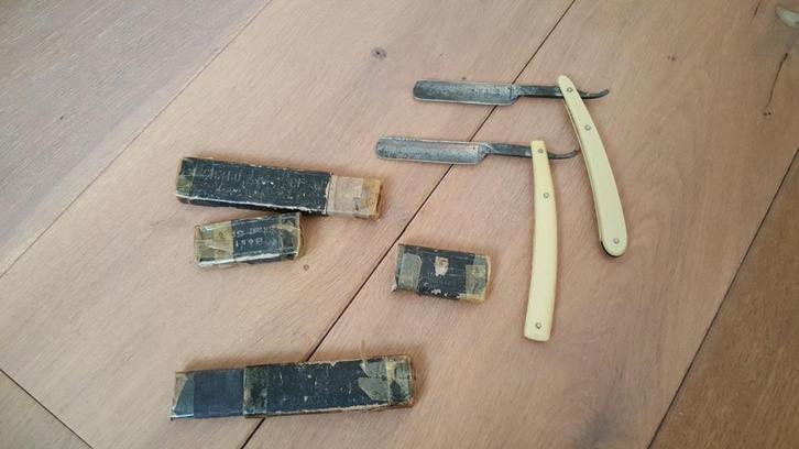 Vintage scheermes Richard Herder Solingen Groningen, Antiek en Kunst, Antiek | Gereedschap en Instrumenten, Ophalen of Verzenden