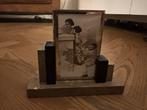 Art Deco fotolijst met kaart uit 1934, Audio, Tv en Foto, Fotografie | Fotolijsten, Ophalen of Verzenden, Gebruikt