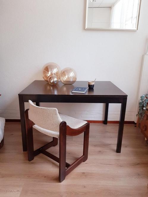 Deens design eettafel | Vintage eettafel | uitschuifbaar, Huis en Inrichting, Tafels | Eettafels, Zo goed als nieuw, 50 tot 100 cm