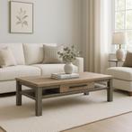 Industriele salontafel met grote soft-close lade, Ophalen, 100 tot 150 cm, 50 tot 100 cm, Zo goed als nieuw