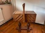 Oude houten naaibox, Antiek en Kunst, Ophalen