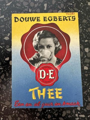 Fraai Douwe Egberts D.E. Thee vloeiblad.  beschikbaar voor biedingen