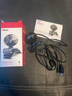 Trust Exis Webcam, Computers en Software, Webcams, Ophalen of Verzenden, Zo goed als nieuw, ChromeOS, Monitorclip