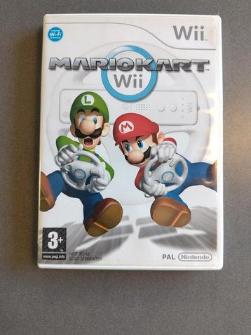 Mariokart Wii met handleiding en in goede staat beschikbaar voor biedingen