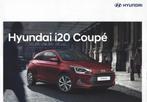 Brochure Hyundai i20 Coupe 2017, Ophalen of Verzenden, Gelezen, Overige merken
