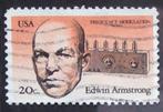 USA  Edwin Armstrong, Postzegels en Munten, Postzegels | Amerika, Verzenden, Noord-Amerika