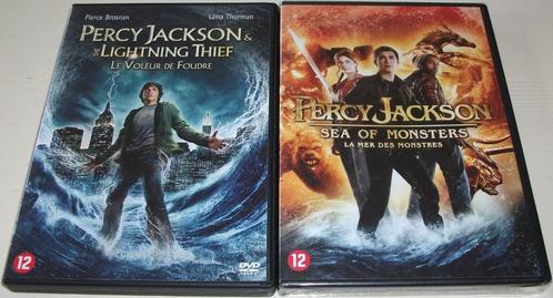 Dvd *** PERCY JACKSON *** Deel 1 + 2, Cd's en Dvd's, Dvd's | Kinderen en Jeugd, Zo goed als nieuw, Film, Avontuur, Vanaf 12 jaar