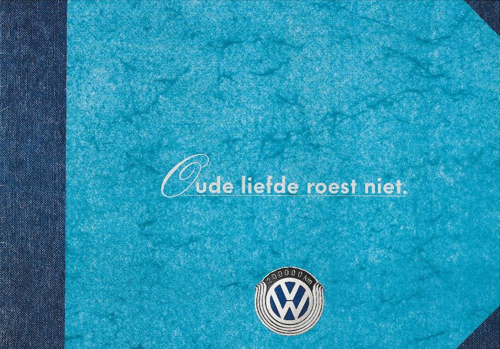 Volkswagen modellen brochure auto (vw14), Boeken, Ophalen of Verzenden, Zo goed als nieuw, Volkswagen