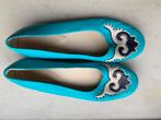 Maat 38 Blauwe Ballerina’s, Blauw, Kazan, Nieuw, Ballerina's