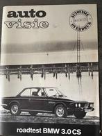Test van BMW 3.0 CS, overdruk uit Autovisie, juli 1971, Boeken, Auto's | Folders en Tijdschriften, Gelezen, Ophalen of Verzenden