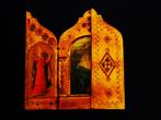 Drieluik Triptiek naar Filippo Lippi Maria met 2 engelen, Antiek en Kunst, Antiek | Religie, Ophalen of Verzenden