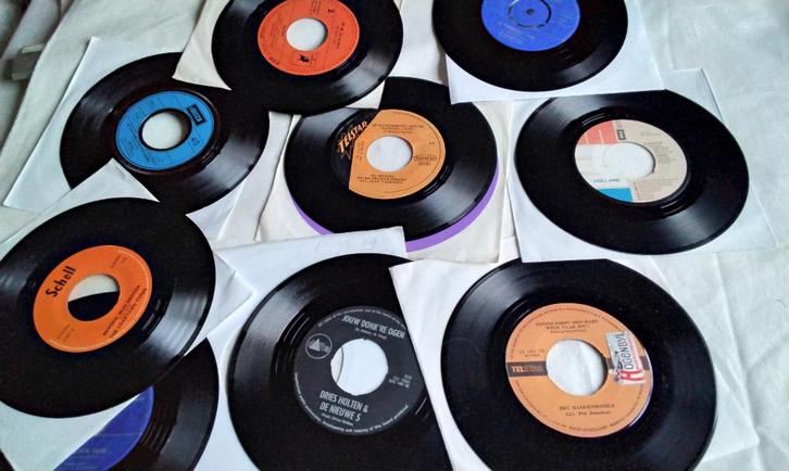 Partij SINGLES 16 De gebroeders Kuip Feyenoord sloeg Twente, Cd's en Dvd's, Vinyl Singles, Gebruikt, Single, Nederlandstalig, 7 inch