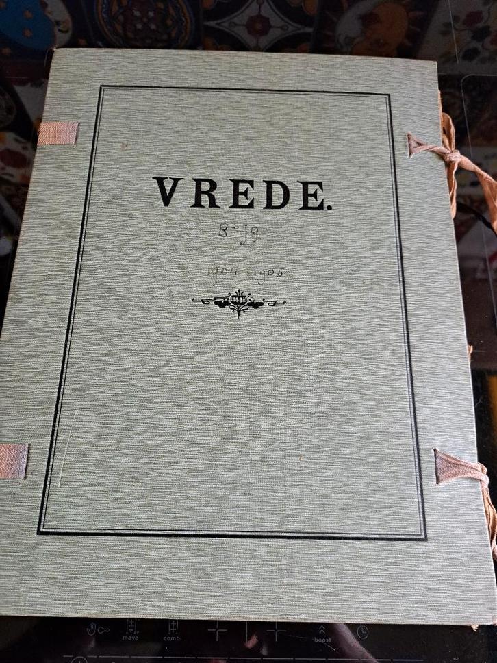 "Vrede" maandblad uit 1905, Boeken, Politiek en Maatschappij, Gelezen, Nederland, Ophalen of Verzenden