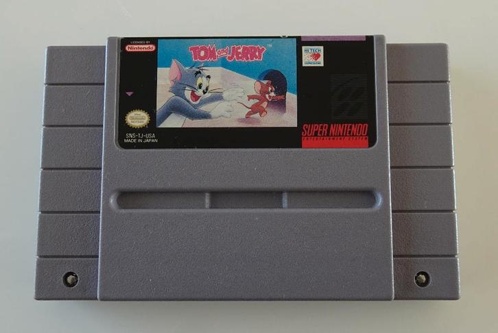 Tom & Jerry NTSC voor Super Nintendo, Spelcomputers en Games, Games | Nintendo Super NES, Zo goed als nieuw, 1 speler, Vanaf 3 jaar