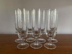 6 Wiesenthalhütte Kiruna champagneflûtes kristal zeldzaam, Ophalen of Verzenden, Zo goed als nieuw, Overige typen
