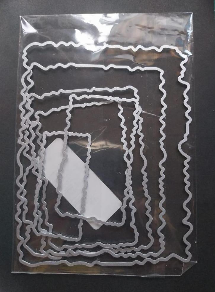 Set snijmallen grillig voor Snij/embossingmachine, Hobby en Vrije tijd, Kaarten | Zelf maken, Nieuw, Pons of Mal, Overige thema's