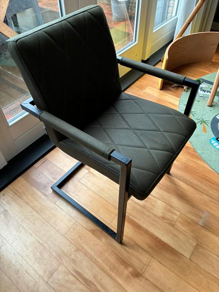 3 stoelen, Huis en Inrichting, Fauteuils, Gebruikt, 50 tot 75 cm, Minder dan 75 cm, Ophalen