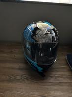 Scorpion  EXO integraal helm maat S blauw / zwart, Ophalen of Verzenden, Tweedehands, Integraalhelm, Overige merken