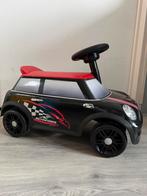 Loopauto Mini Cooper - Zwart/Rood met Geluid, Kinderen en Baby's, Ophalen, Gebruikt, Loopvoertuig