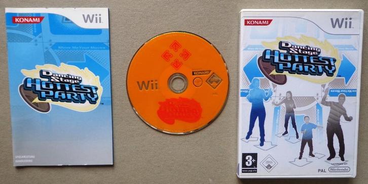Dancing Stage Hottest Party voor de Nintendo Wii Compleet, Spelcomputers en Games, Games | Nintendo Wii, Zo goed als nieuw, Ophalen of Verzenden