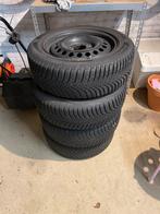 Kia I10 Winterbanden met Velgen - Set, Ophalen, Gebruikt, 15 inch, Banden en Velgen