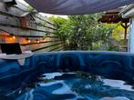 Bestway Lay z spa Santorini luxe jacuzzi met jets en bubbels, Tuin en Terras, Ophalen, Zo goed als nieuw