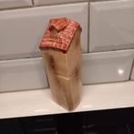 Vintage keramische spaarpot  huisje Toscany Collection, Ophalen of Verzenden, Gebruikt, Dier