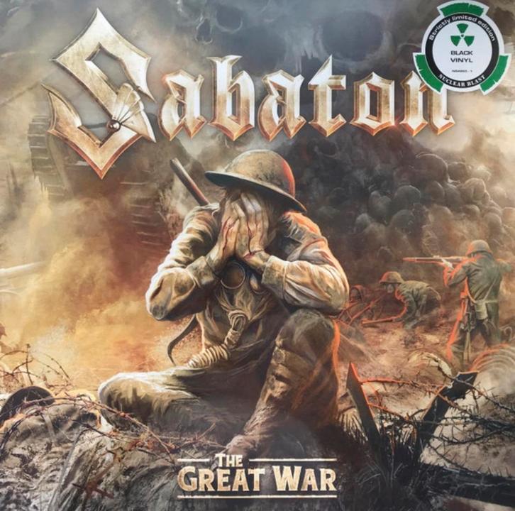 Sabaton - The Great War Vinyl, Cd's en Dvd's, Vinyl | Hardrock en Metal, Nieuw in verpakking, Ophalen of Verzenden